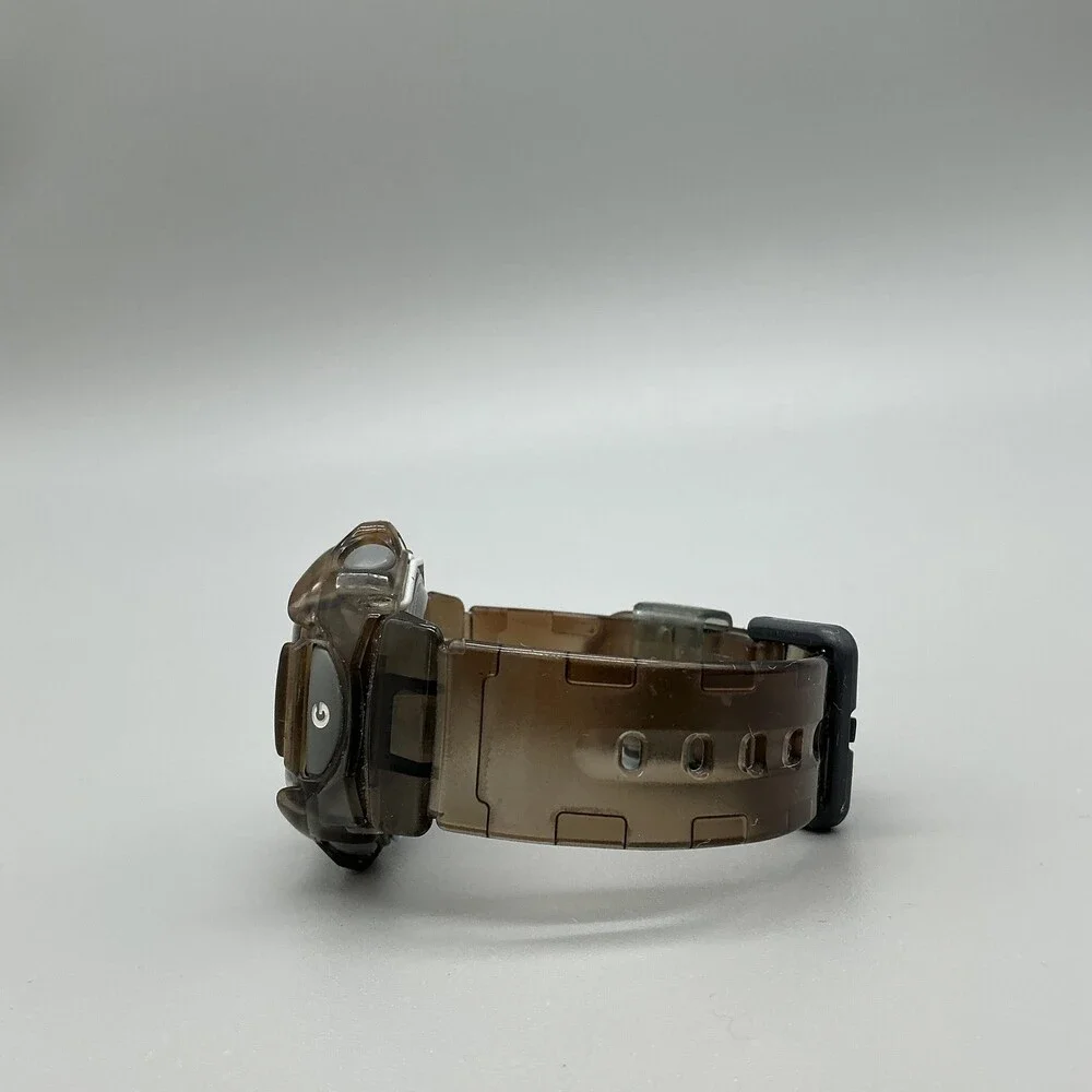 Casio Baby-G BG-169R Womens Watch 39mm Blue Digital Dial Brown Resin New Battery